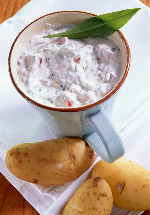 Pellkartoffeln mit Dip | Elli Markt