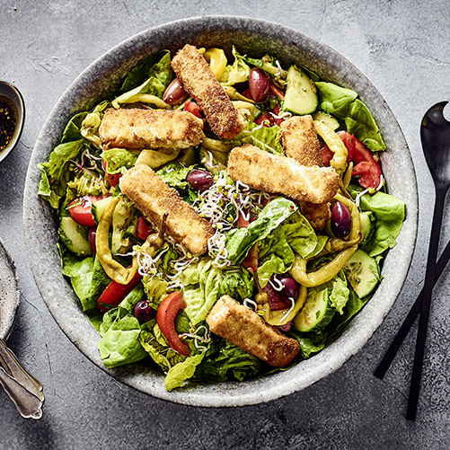 Griechischer Salat mit Feta